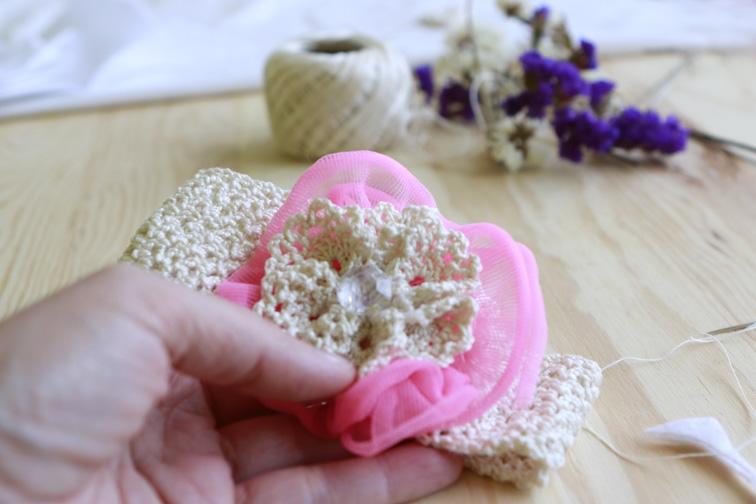 Cinta para bebés a crochet 22