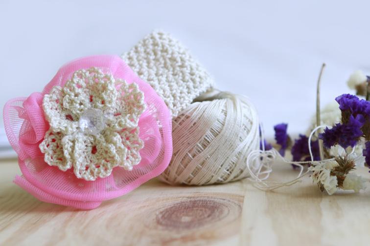 Cinta para bebés a crochet 24