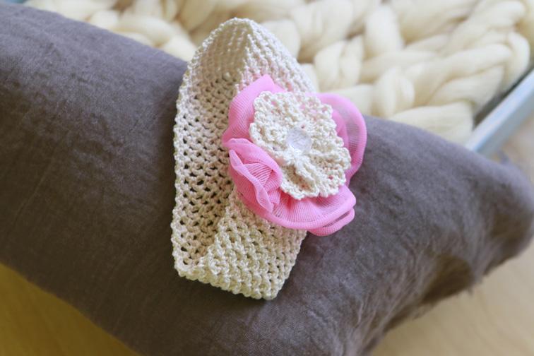 Cinta para bebés a crochet 30