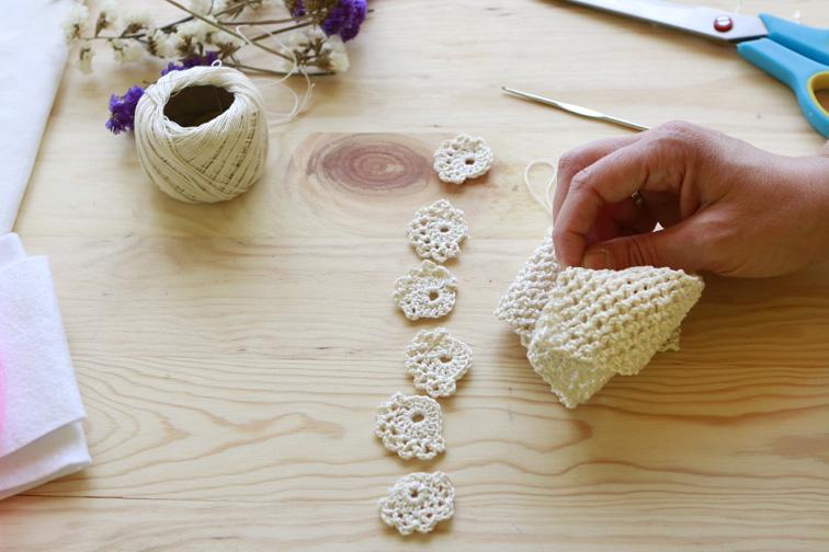 Cinta para bebés a crochet 4