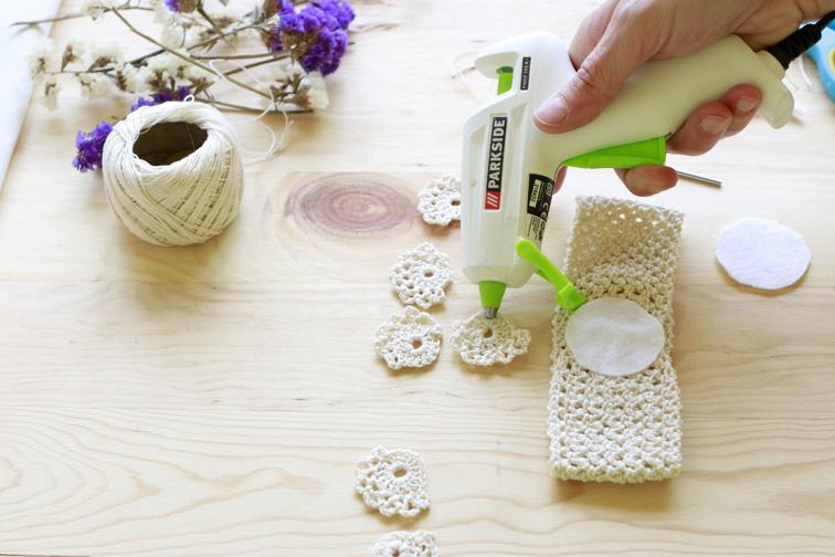 Cinta para bebés a crochet 8