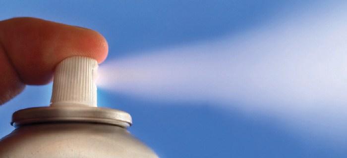 trucos para pintar con spray