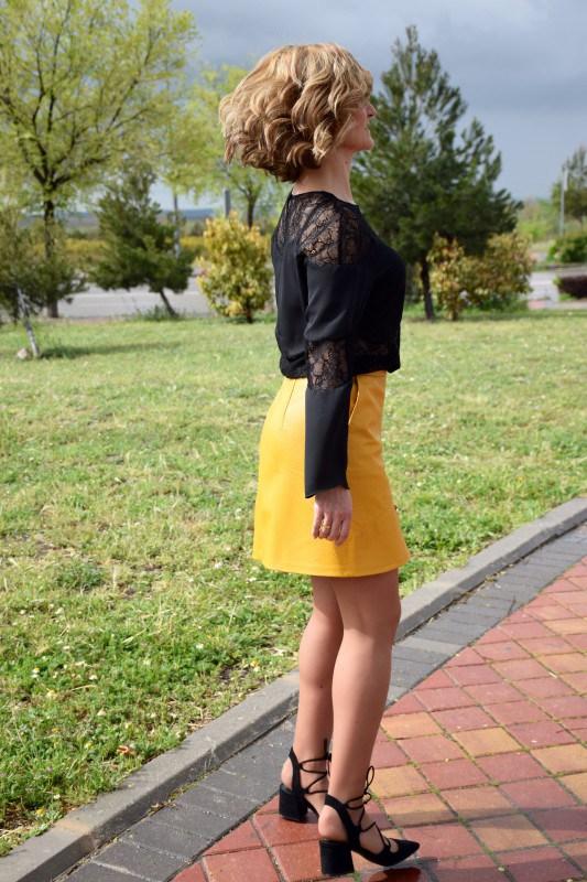 Lace up heels outfit