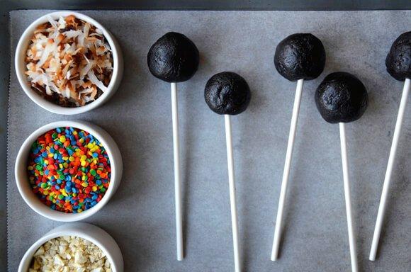 cake pops de oreos armado