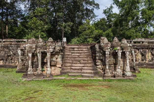 Angkor terraza elefantes