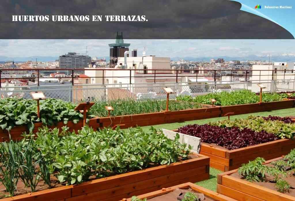 Huertos urbanos en terrazas. ¿Cuál es la cantidad de tierra ideal?