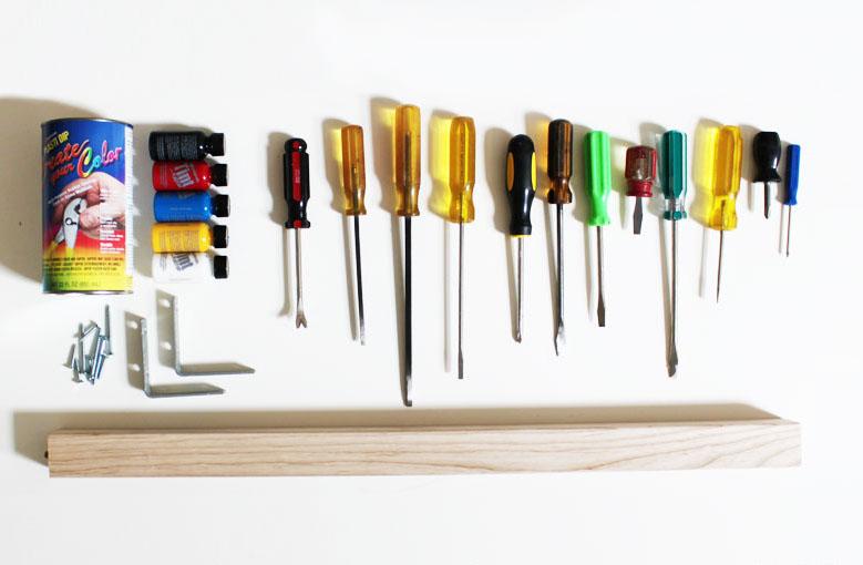 percheros originales DIY materiales