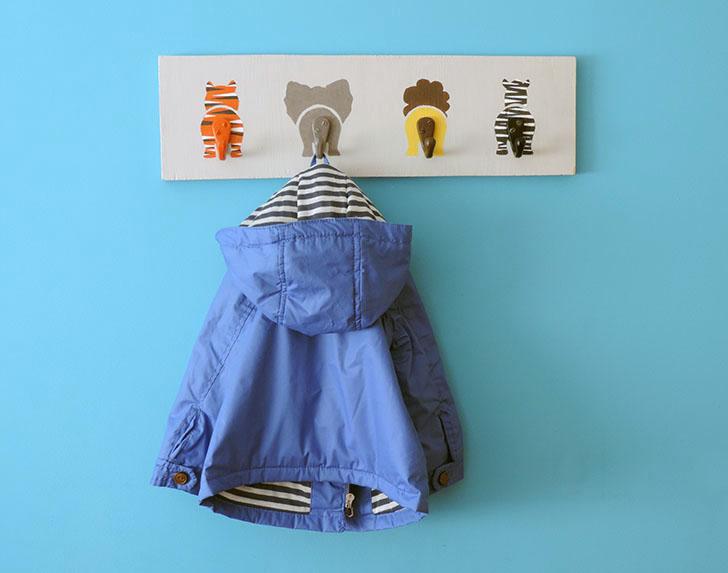 percheros originales DIY animal