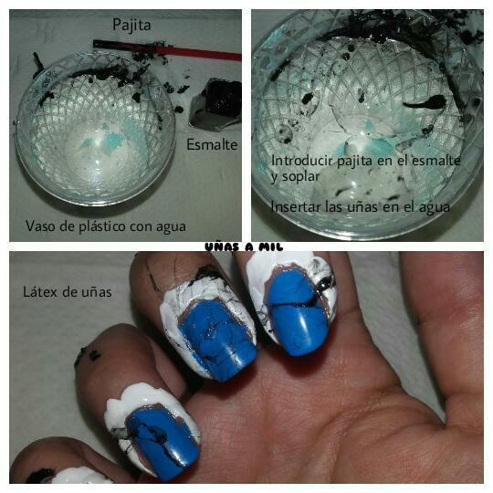 uñas_a_mil_diseño_decoración_nail_art_con_agua_water_marble_marmoleado_efecto_marmol_piedra_esmalte_azul_negro (1)