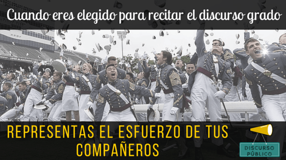 Palabras de graduación