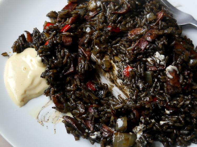 receta de arroz negro