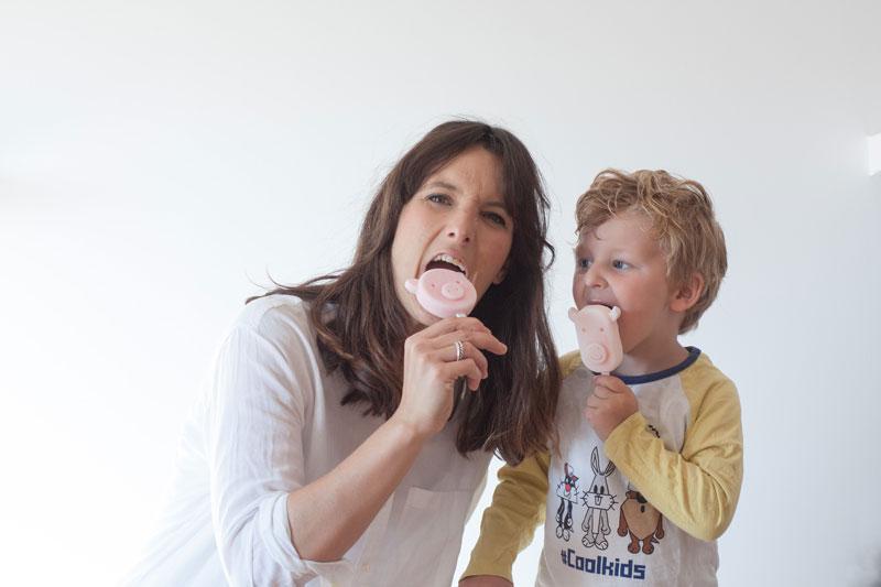 Tutorial helados con forma de animales.