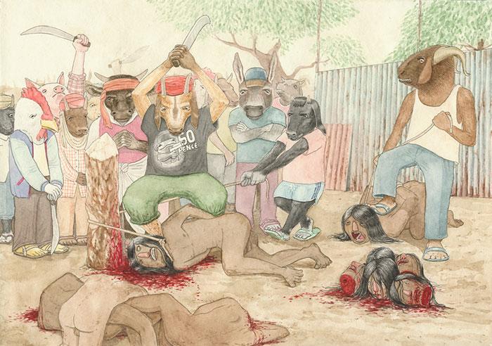 Imágenes que muestran cómo se sienten los animales