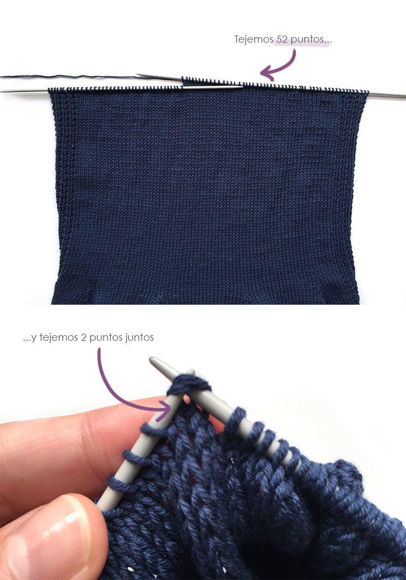 Chaqueta de punto marinera DIY - Tutorial y patrón