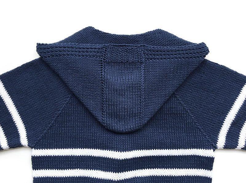 Chaqueta de punto marinera DIY - Tutorial y patrón