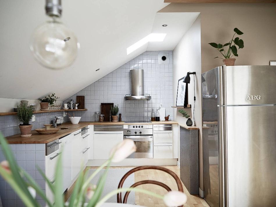 Decorar un espacio pequeño cocina