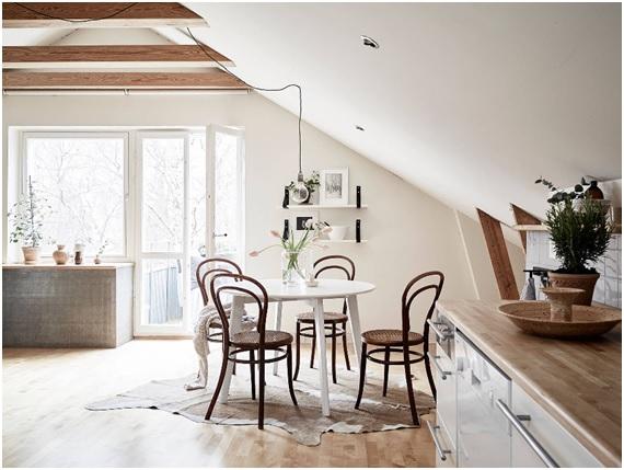 Decorar un espacio pequeño comedor