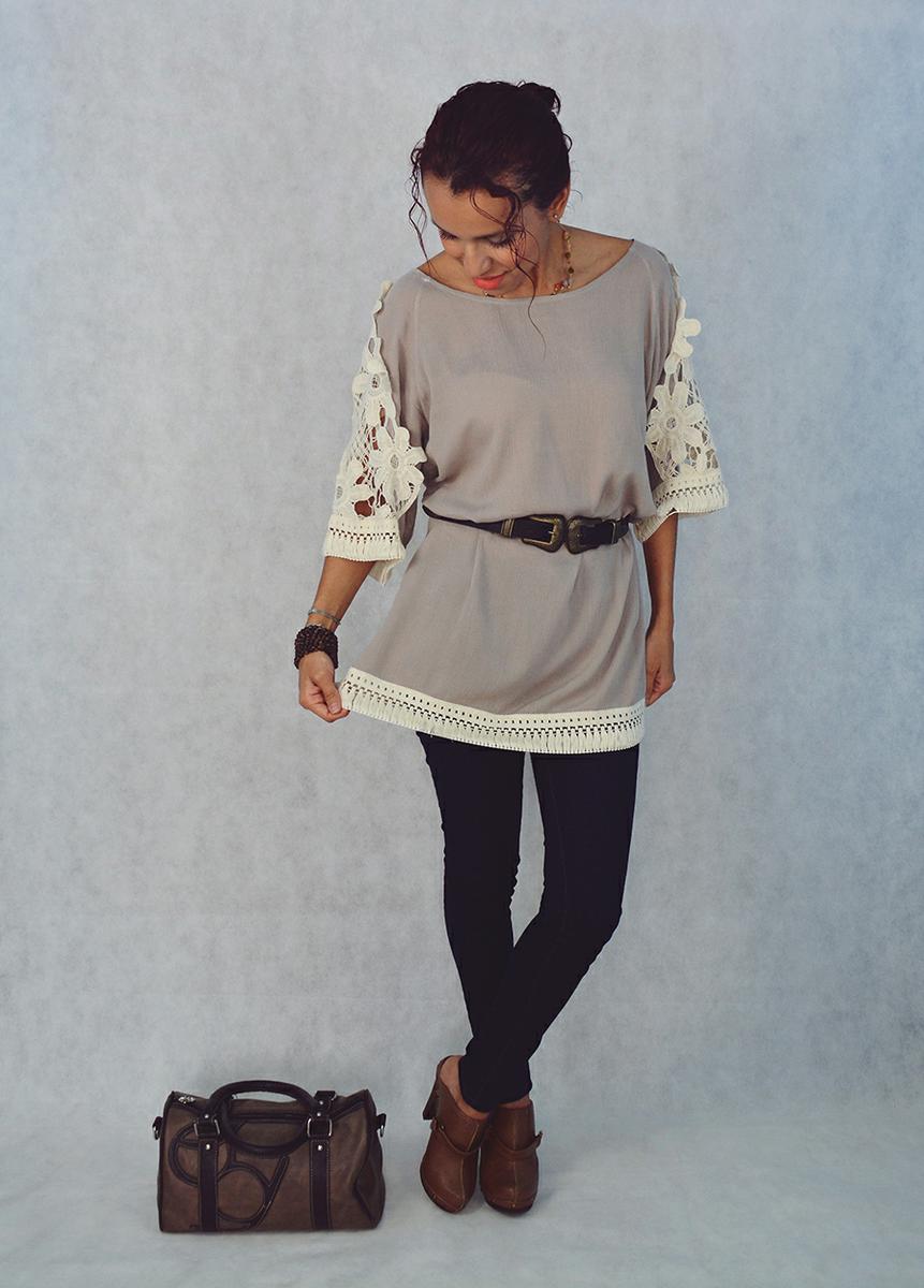 Look con vestido y vaquero 8