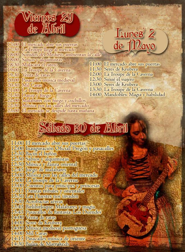 Programación Mercado Medieval