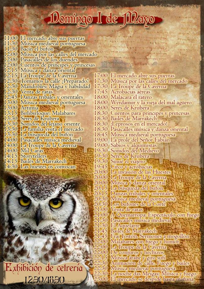 Programación Mercado Medieval