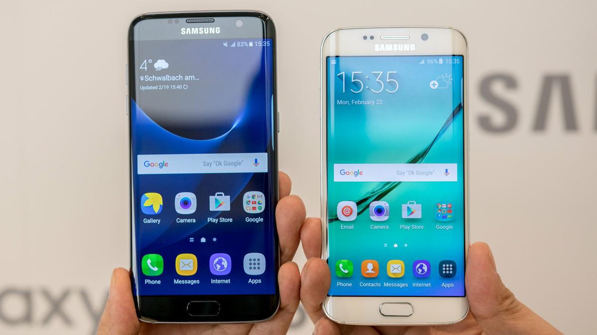 Samsung Galaxy S6 Edge Vs S7 Edge