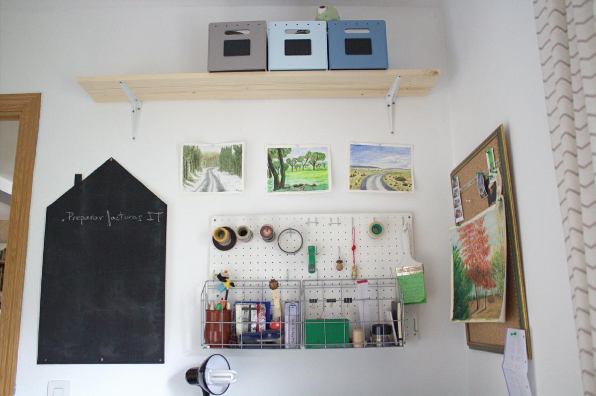 dormitorio pequeño - organizacion oficina en casa 2