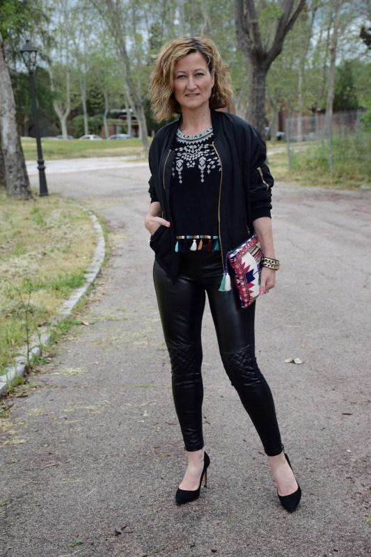hair-style-bomber-ethnic-stilettos-leather-rock
