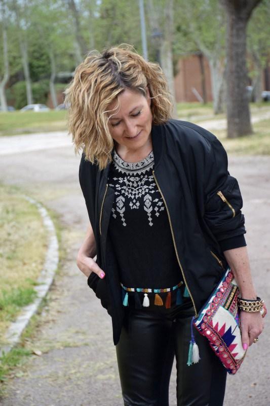 hair-style-bomber-ethnic-stilettos-leather-rock