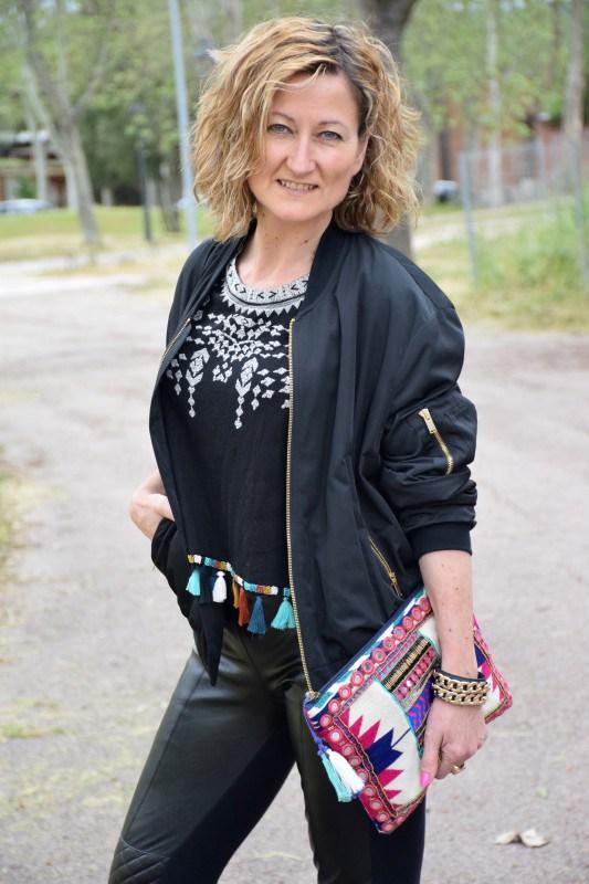 hair-style-bomber-ethnic-stilettos-leather-rock