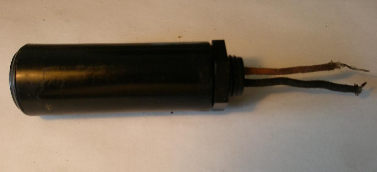 Reparacion de radio antigua - condensador