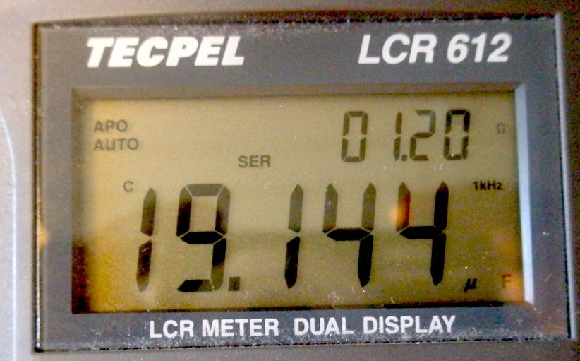 Reparacion de radio antigua - condensador