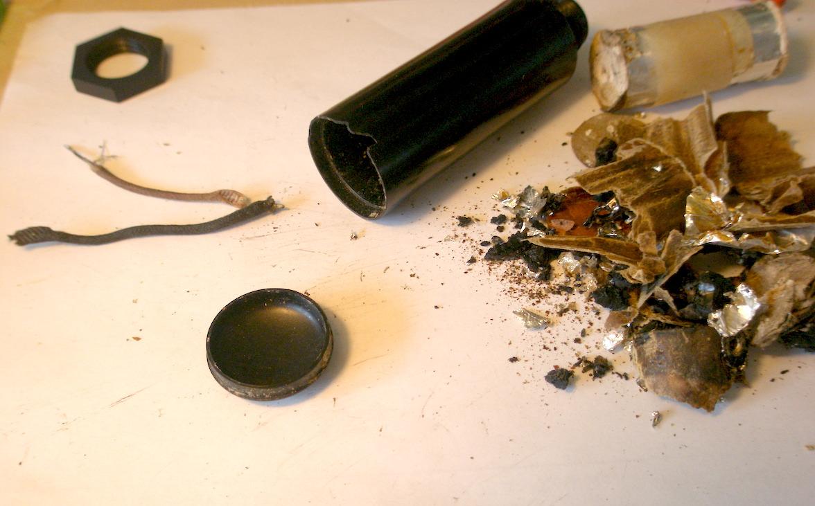 Reparacion de radio antigua - condensador