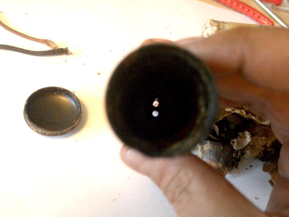 Reparacion de radio antigua - condensador