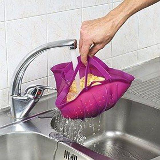 colador plastico cocina