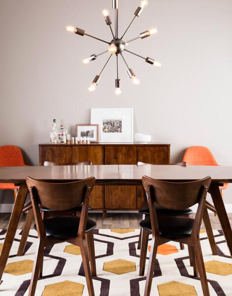 mid century modern overstock