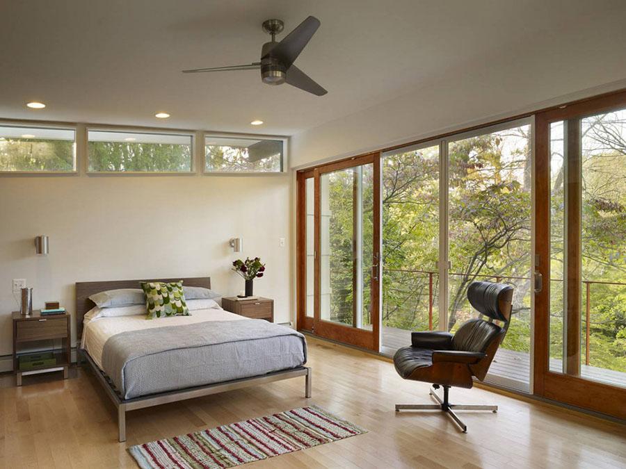 mid century modern dormitorio designing