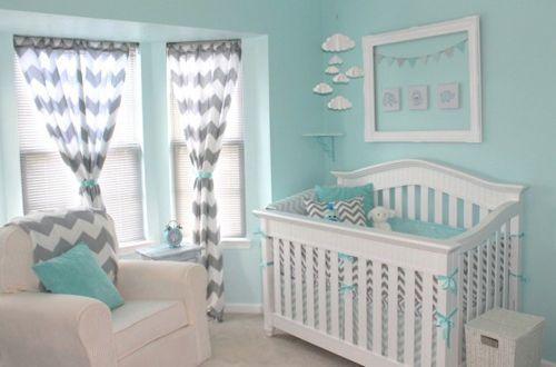 decoraciones para el cuarto del bebe aqua