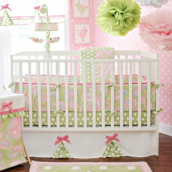 dormitorios de bebes rosado