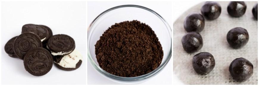 oreo pop cakes collage