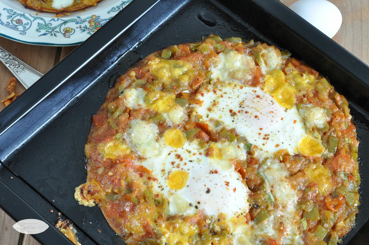 Tortillas con huevos rancheros