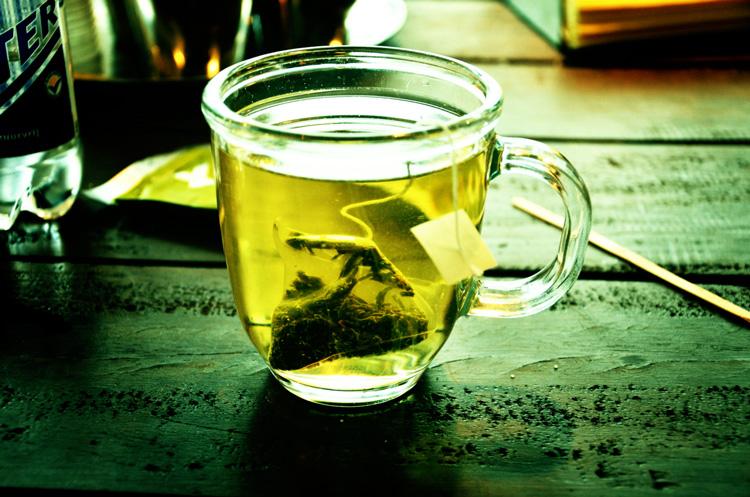 taza con te verde