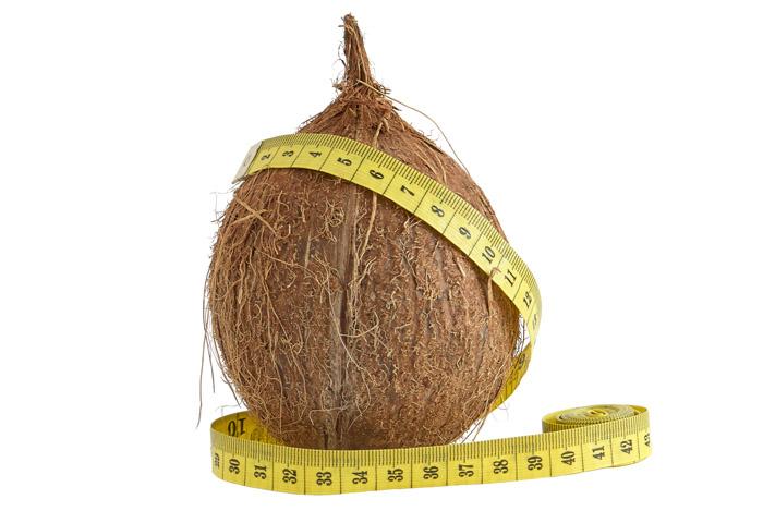 bajar de peso agua de coco