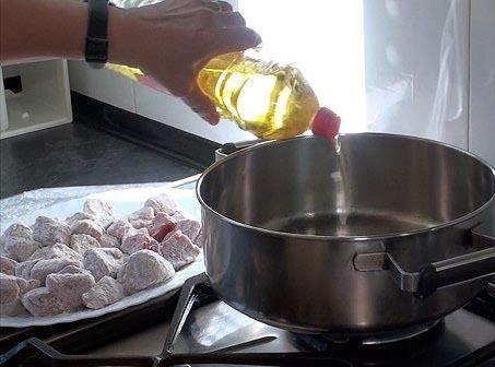 Precalentamos el aceite