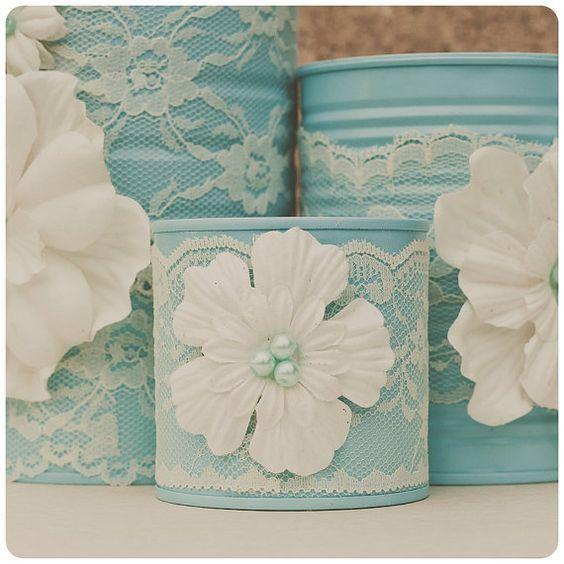 decoraciones con latas recicladas