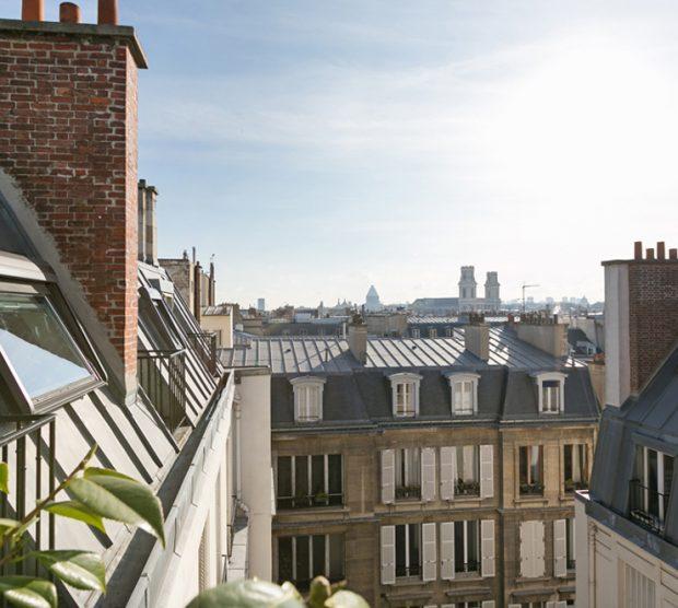 paris roofs