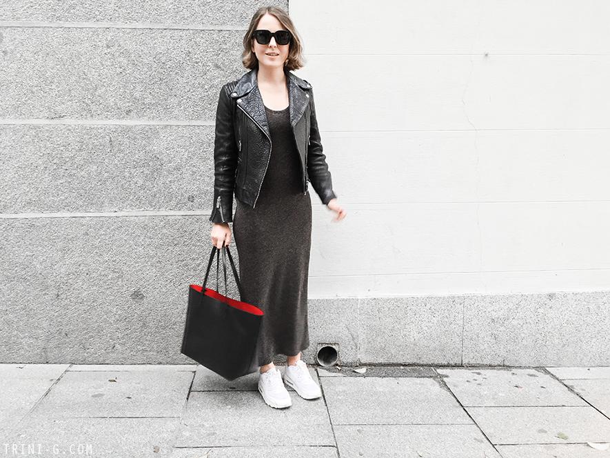 Trini | T by Alexander Wang dress Mansur Gavriel bag