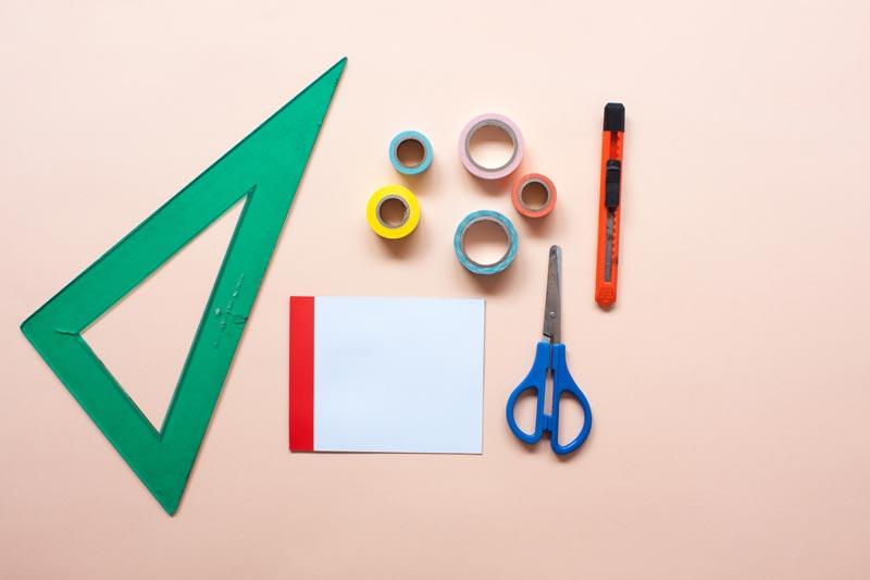 Tutorial imanes con washi tape.