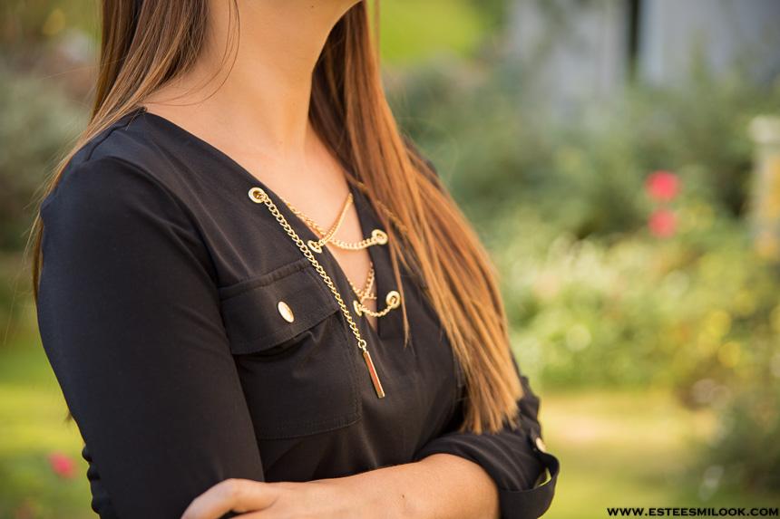 negro con botas altas gris-4555