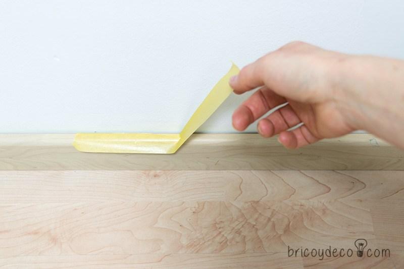 retirar cinta de enmascarar para pintar