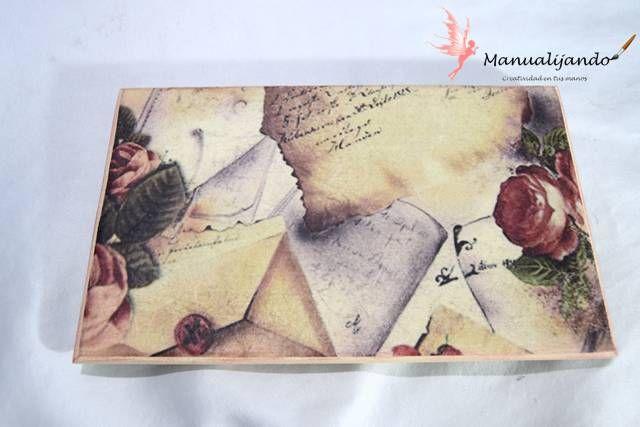 Decoupage y pintura a la tiza5